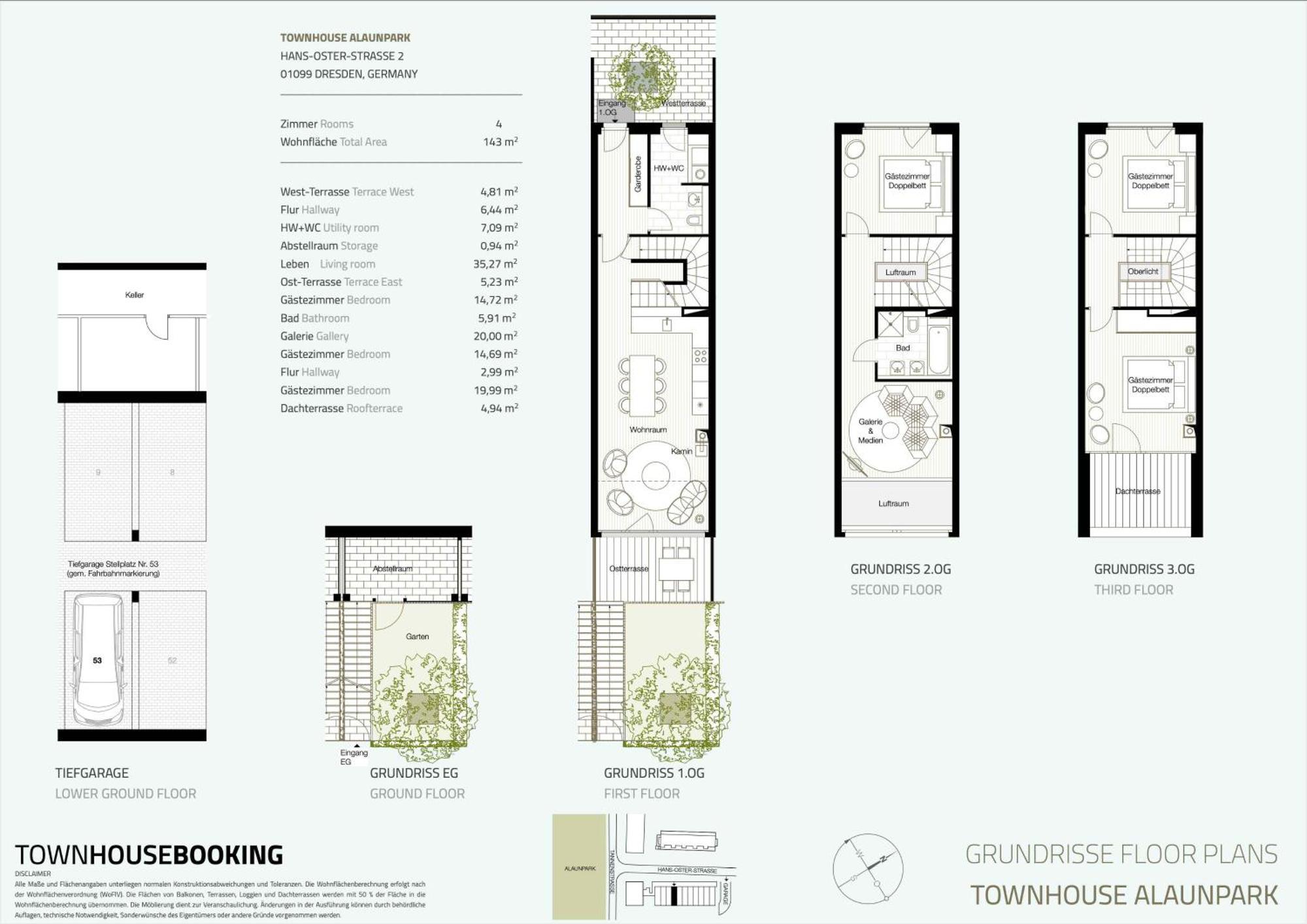 Townhouse Alaunpark Villa Dresden Dış mekan fotoğraf
