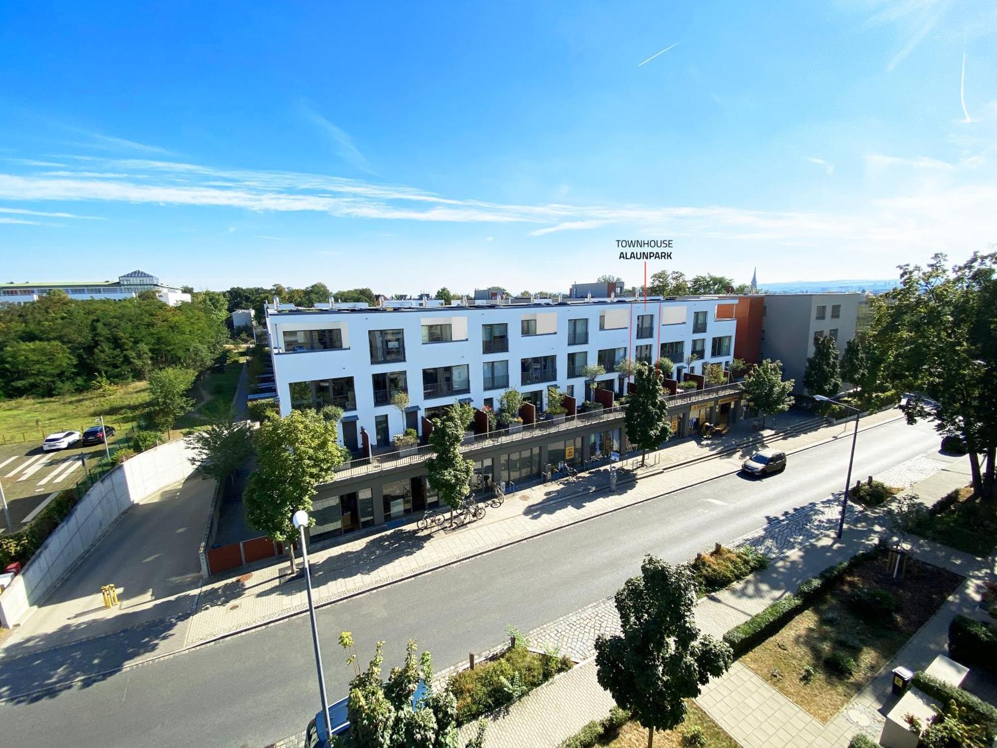Townhouse Alaunpark Villa Dresden Dış mekan fotoğraf